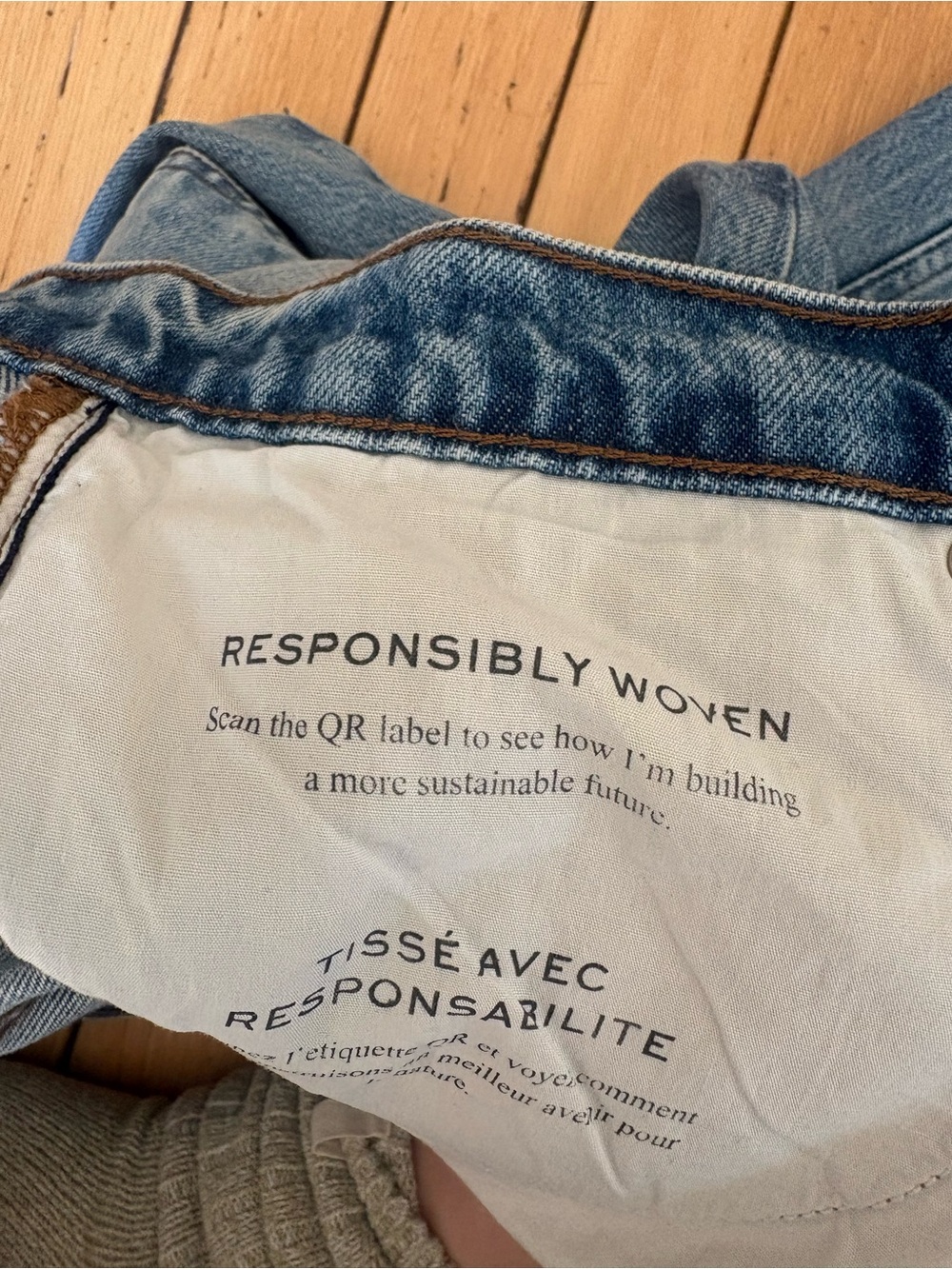 Frame Denim “The Slouchy Straight” Jeans Size 26 - Picture 9 of 10